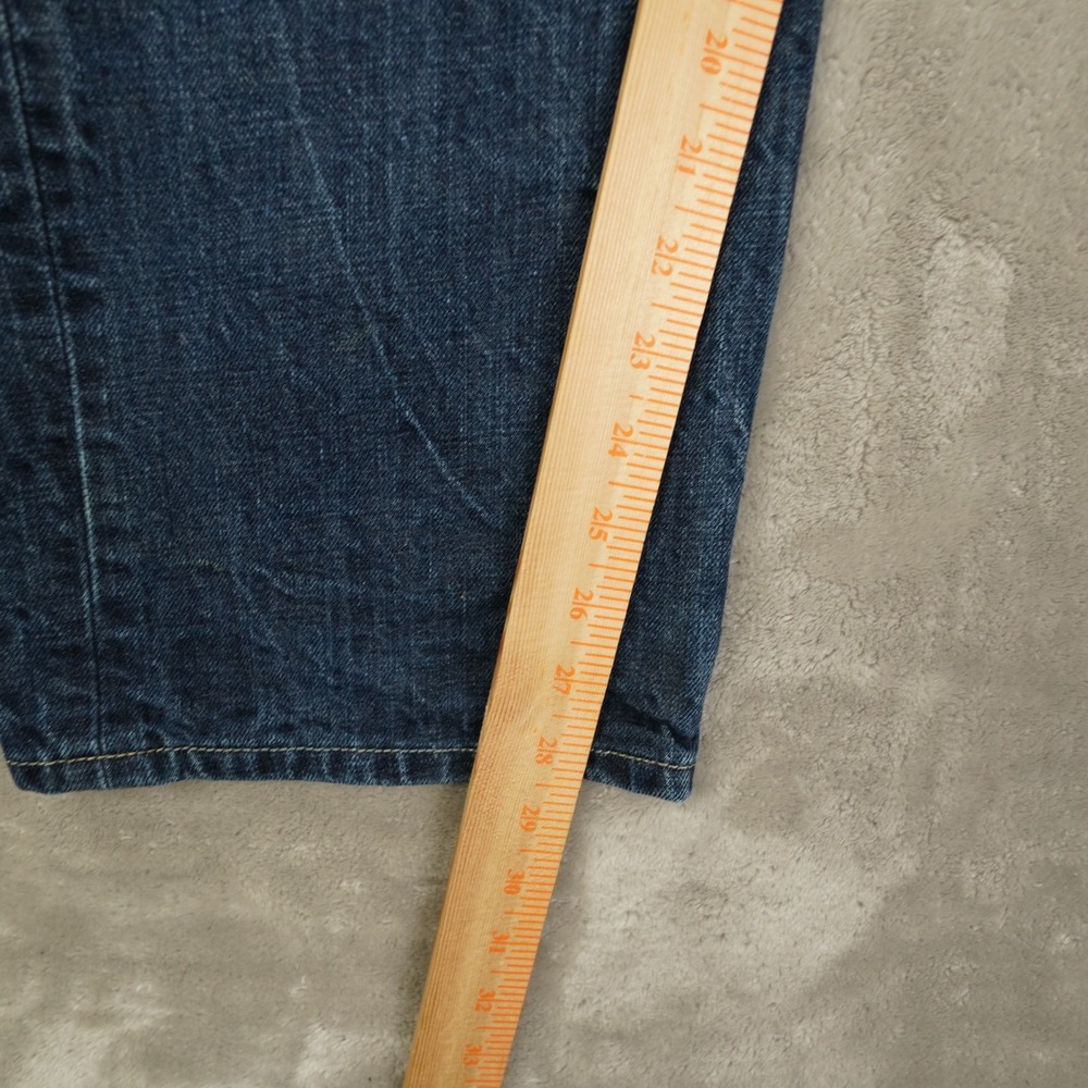 Levi's 501 XX Button Fly Denim Jeans Men's 40x32 (38x28) Blue Distressed - Picture 6 of 11